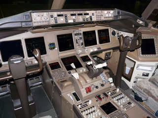 modern cockpit