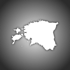 Map of Estonia