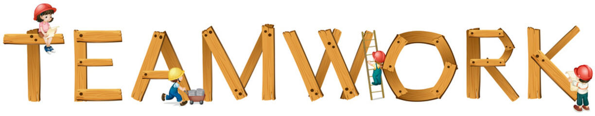 english word teamwork