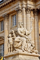 Fototapeta na wymiar marble sculpture at Versailles palace near Paris, France