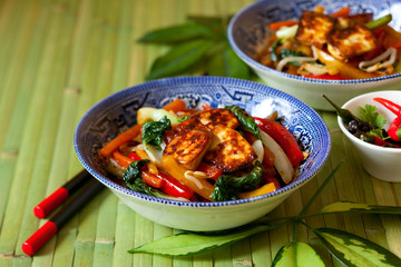 Stir-fried vegetables