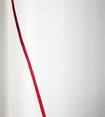 Open blank exercise book.