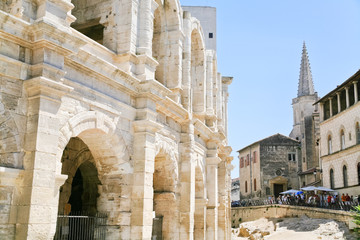 Arles Amphitheatre, Roman arena