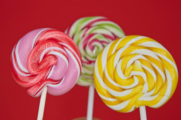 Bunte Lollies
