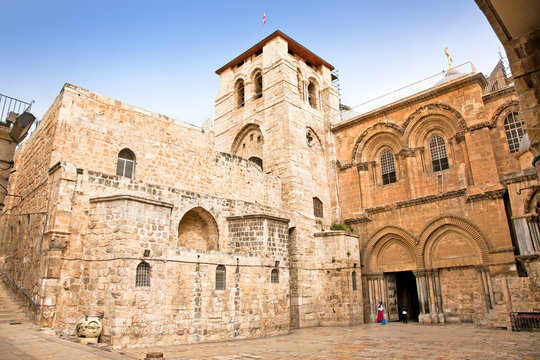 Church Of The Holy Sepulchre.Jerusalem.Israel
