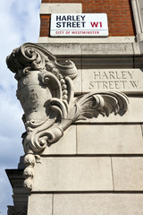 Fototapeta premium Harley Street in London
