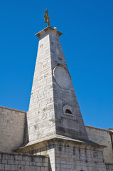 Obelisk of St. Giacomo church. Barletta. Puglia. Italy.
