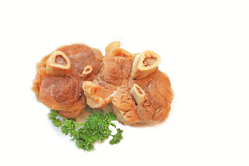 Gekochte Schweinshaxe