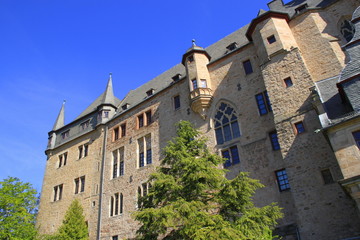 Fototapeta na wymiar Landgrafenschloss in Marburg