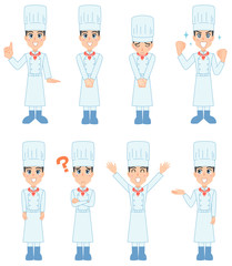 シェフのポーズ集