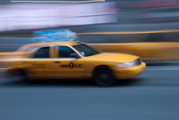 Obraz na płótnie Canvas Taxi New Yorker
