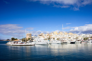 Obraz premium Port in Puerto Banus