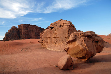 Fototapeta na wymiar Wadi Rum Jordania