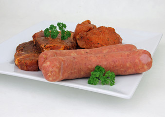 Grillfleisch sortiert