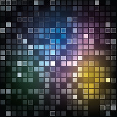 EPS10 Abstract shiny rectangles background - illustration