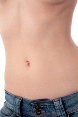 Naklejka premium Frauen Bauch