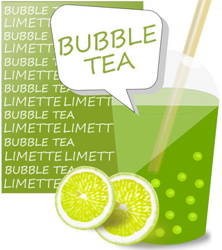 Bubble Tea Limette