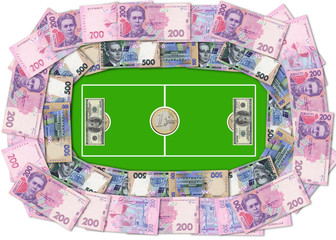 Стадион схема деньги