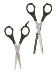 Scissors (barber), isolated