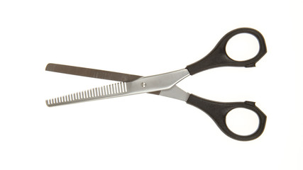 Scissors (barber), isolated