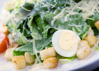 Healthy vegetable salad