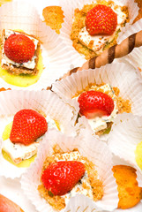 Strawberry cupcakes  4