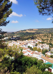 Fototapeta na wymiar El Bosque, białe wioski Sierra de Cádiz
