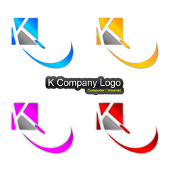 Obraz premium K Company Logo