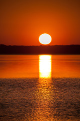 Sunrise at Lake Geneva