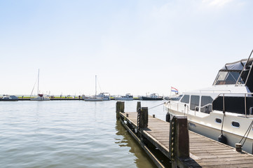 Yacht in Volendam