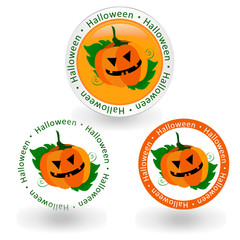 ハロウィン　かぼちゃ　１０月　フレーム　ボタン