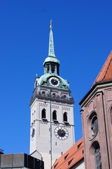 Peterskirche München (erbaut 1180)