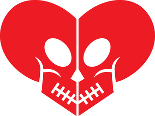 Skull Heart