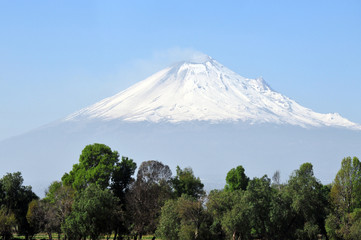 Popocatepetl volcano mountain