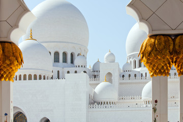Obraz premium Sheik Zayed Moschee Abu Dhabi