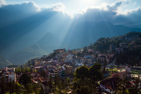Sapa town