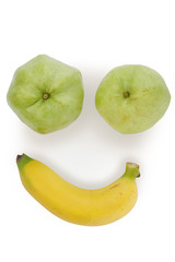 smile fruit face