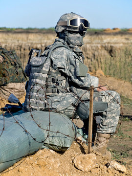 at the checkpoint