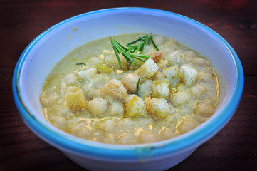 Zuppa di ceci, dieta mediterranea