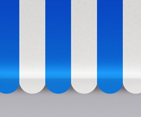 Blue Awnings Background