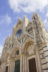Naklejka premium Cattedrale di Santa Maria Assunta - Siena, Toscana, Italia