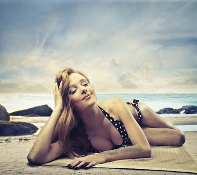 Sunbathing