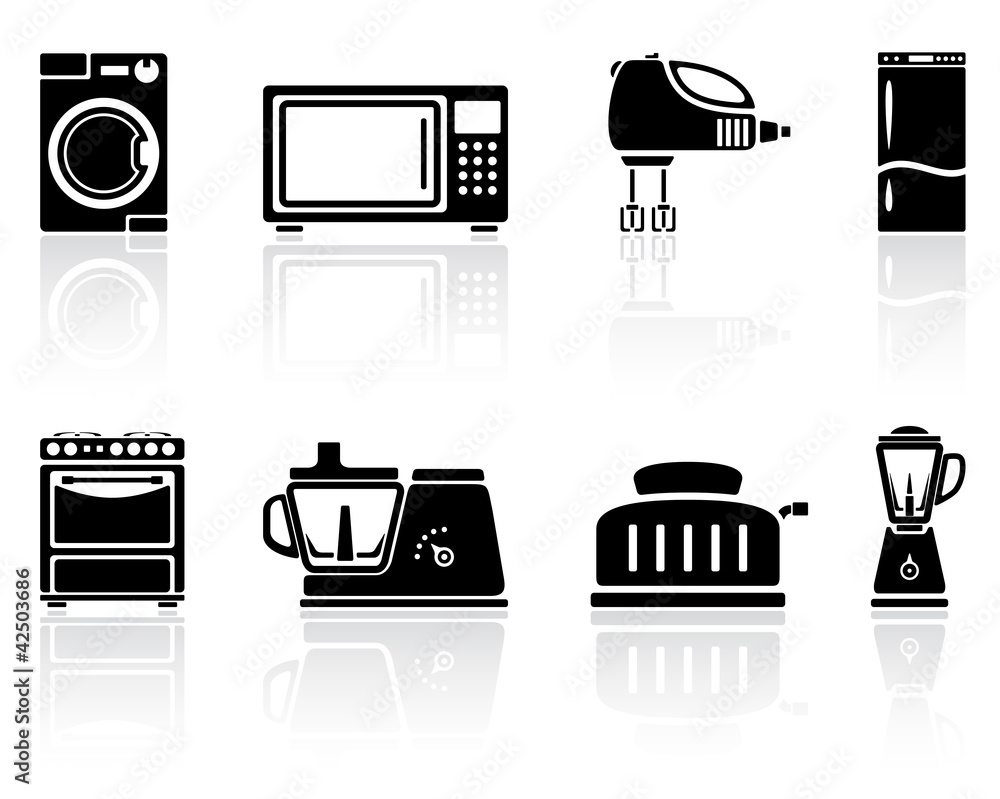 Wall mural Home appliances