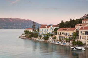 Fototapeta premium Fiskardo on the Island of Kefalonia in Greece