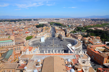 Obraz premium Rome - view from Vatican