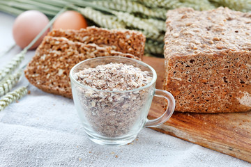 homemade traditional bread