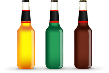 Beer bottles