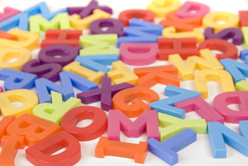 Fototapeta premium Alphabet Letters