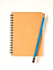 Notebook and Pencil