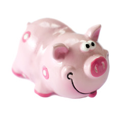 cochon rose épargne sourire